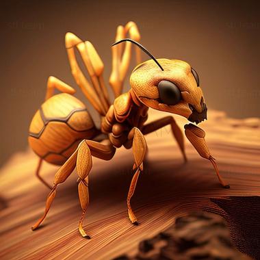 3D model Calyptomyrmex rennefer (STL)